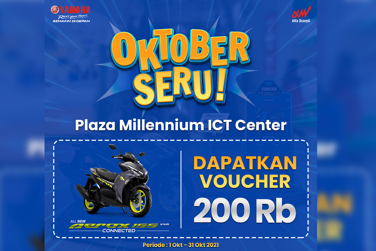 ALFA SCORPII Dapatkan Promo Menarik Pembelian Motor Yamaha di